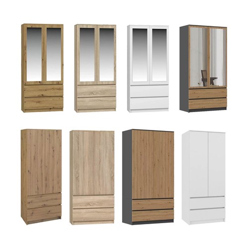 Modern wardrobe with storage - modern, 2