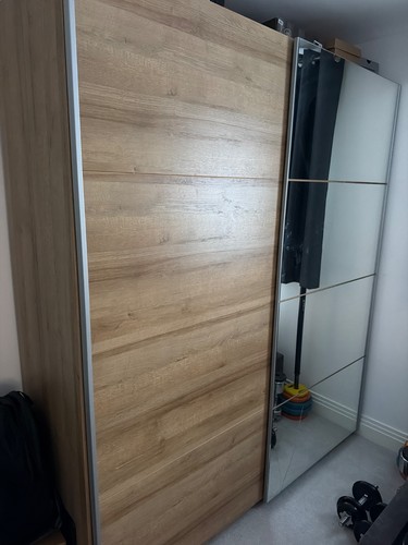 Mirror sliding wardrobe doors - mirror,