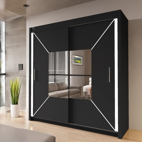 Wardrobe modern sliding door - modern,