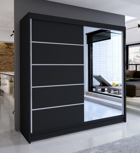 Modern bedroom sliding door - modern,