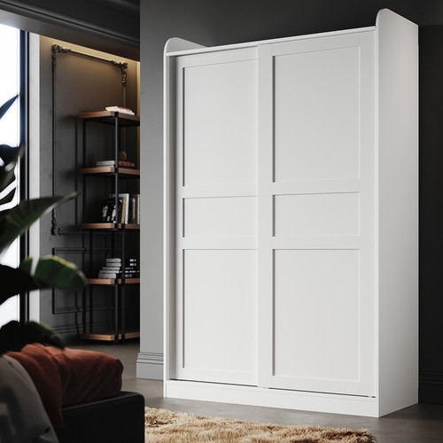 White sliding door wardrobe - 2,