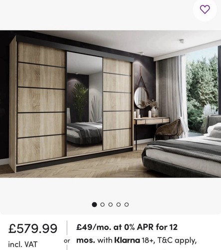 Door sliding mirrored - 3,
