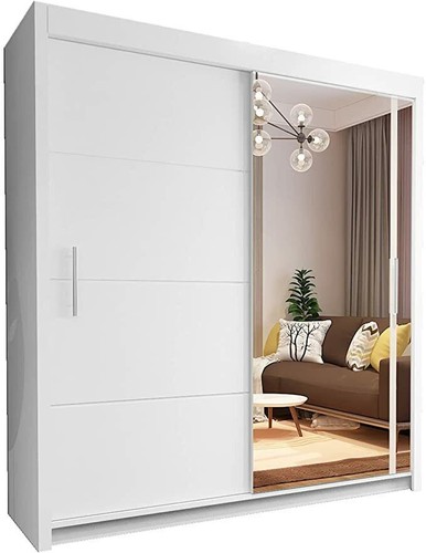 Wardrobe double sliding doors - wardrobe-double,