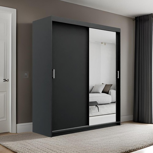 Modern sliding door wardrobe - modern,