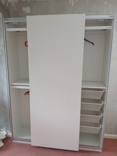 Ikea pax white shallow depth - ikea,