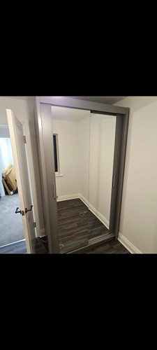 Grey door sliding mirrored - 2,