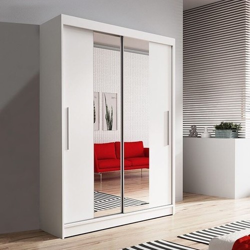 Wardrobe 120cm with - , sliding