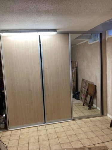 Large fitted sliding - fitted, door