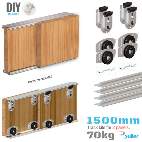 Sliding wardrobe door track - sliding,