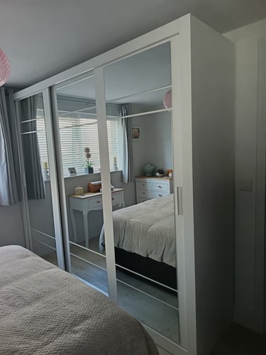 Wardrobes with mirror sliding - with,
