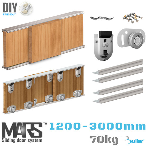 Wardrobe sliding door - sliding, track