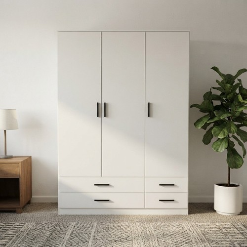 White modern door drawer - 4,