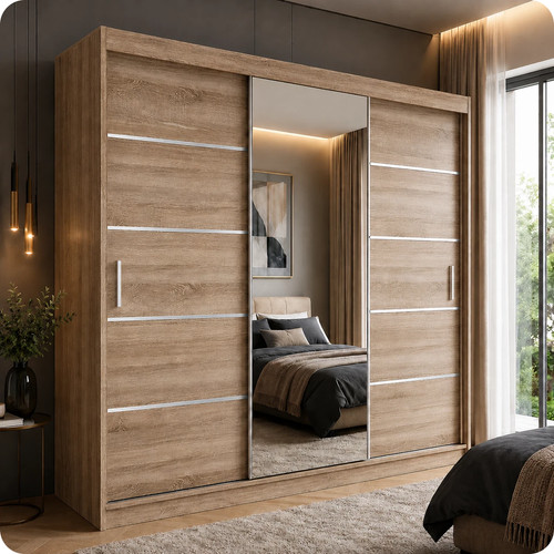 Olive luxe modern - sliding, door