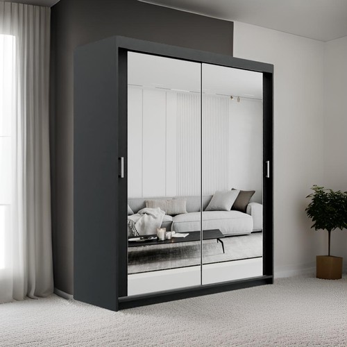 Eluks sliding door wardrobe - sliding,
