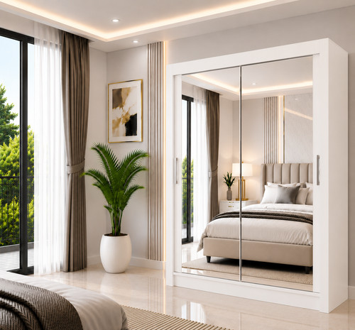 Mirror sliding wardrobe for - mirror,