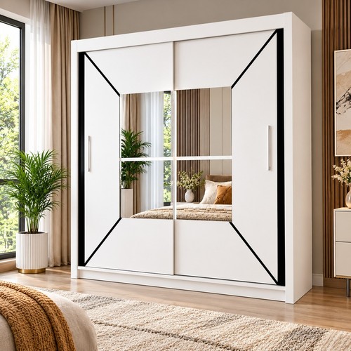 Nicole sliding door wardrobe - door,