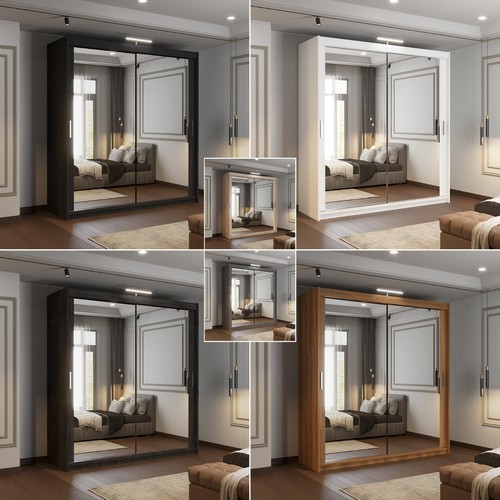 Double mirror sliding - double,