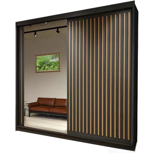 Wardrobe one side mirror - side,